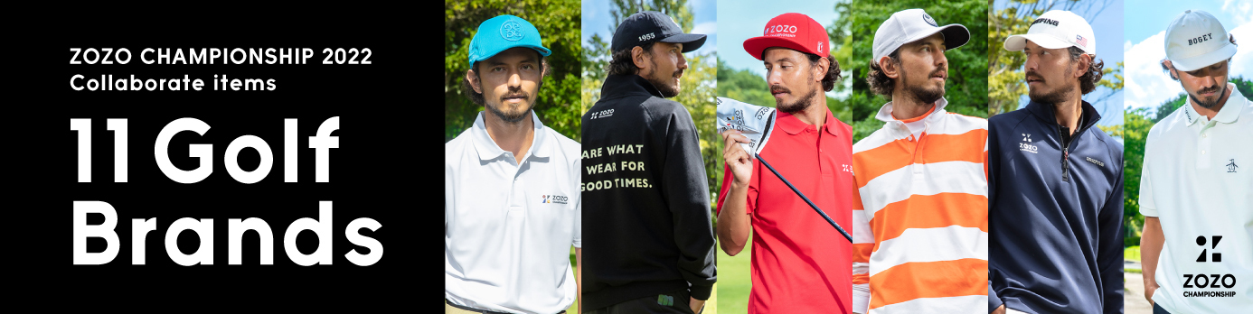 ZOZO CHAMPIONSHIP 2022 Collaborate items 11 Golf Brands
